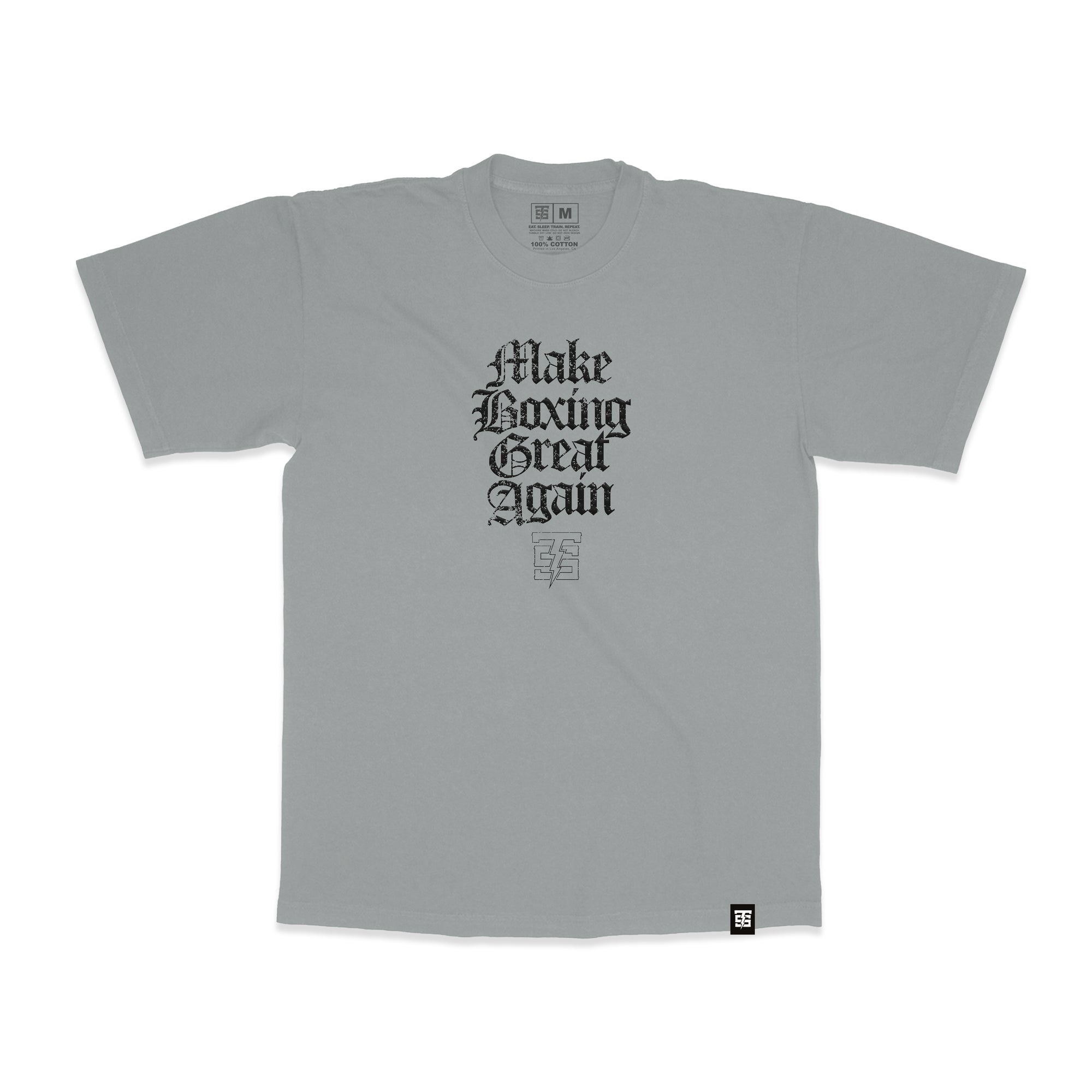 Make Boxing Great Again Tee | Dark Silver