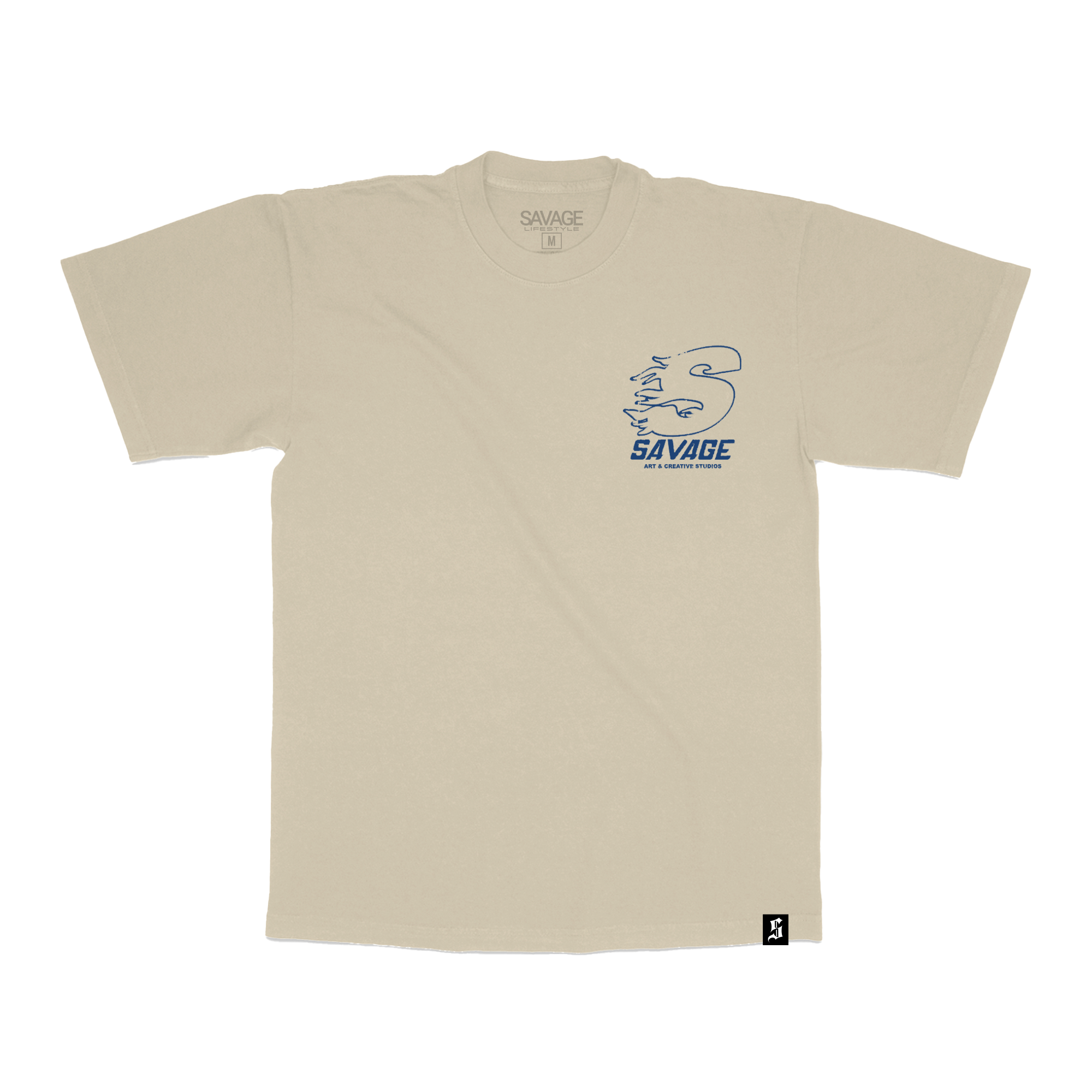 S Blaze Tee | Beige