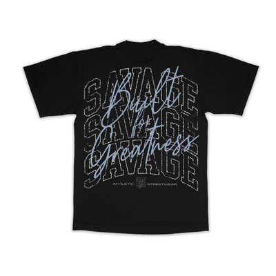 Built for Greatness Heavy 6.5oz T-Shirt | Black